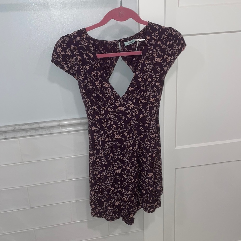 urban outfitters purple romper